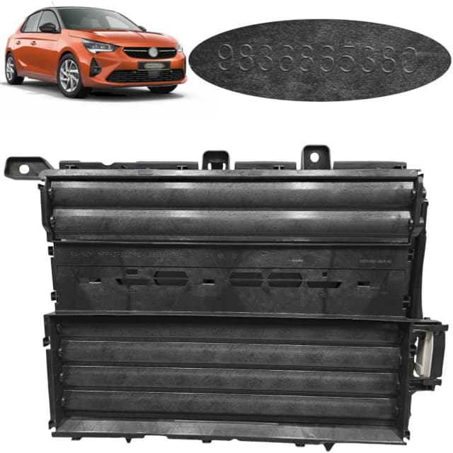 Roleta chłodnicy OPEL CORSA F 19R+ OE