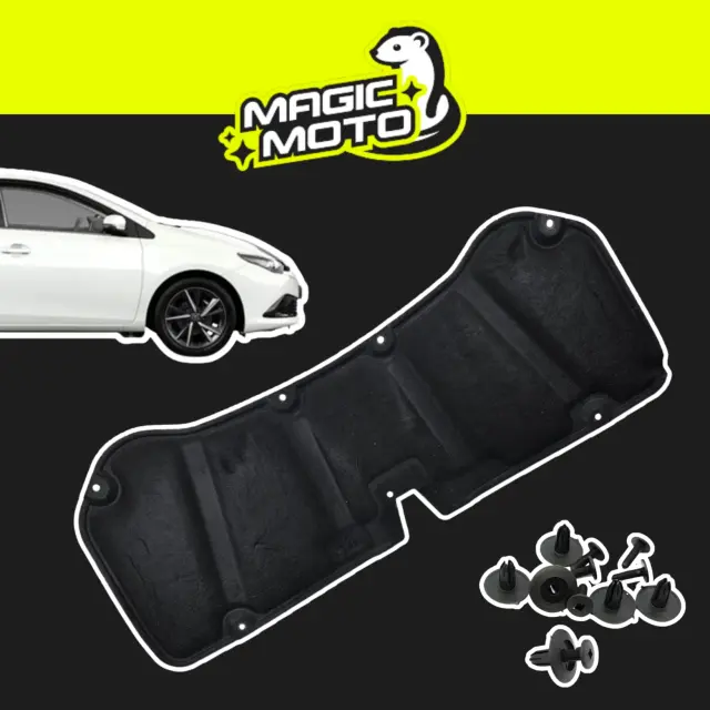 Wygłuszenie maski TOYOTA AURIS II 12-18r